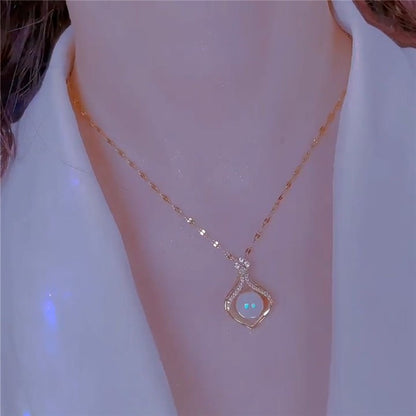 Colares com Pingente em Forma de Coração e Asas de Anjo Cor Prata Zircônia Cúbica 5A Estilo Minimalista Corrente na Clavícula Joias Femininas e para Meninas