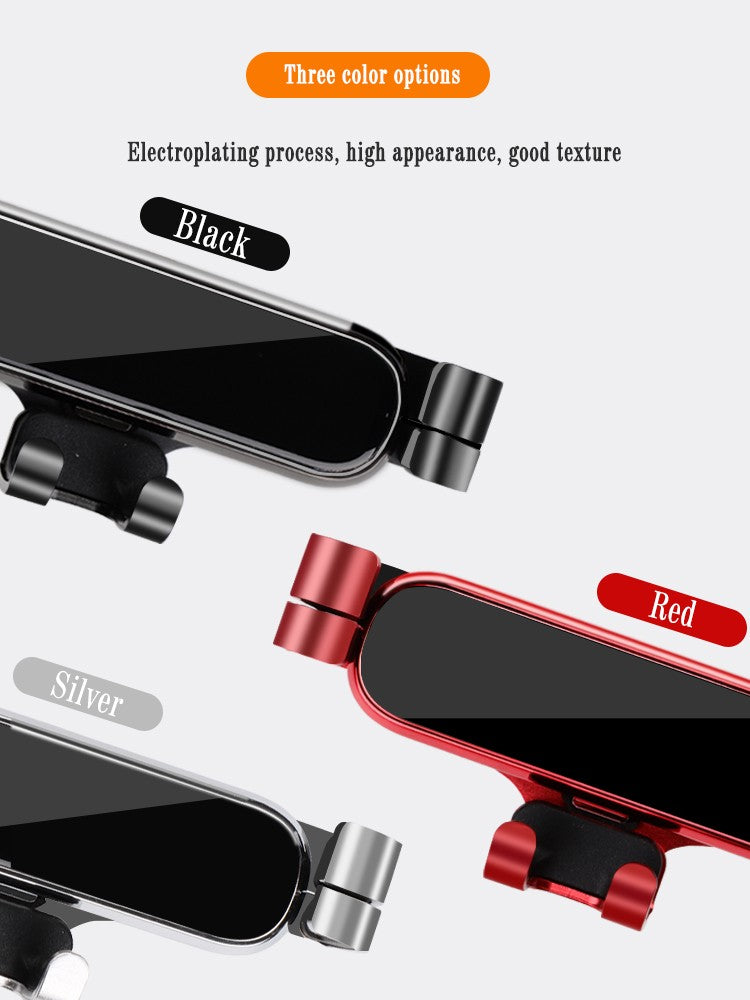 Car Phone Holder for Audi A4 B8 8KH B9 8WH A5 2009-2020 Gravity Navigation Bracket GPS Stand Air Outlet Clip Support Mount