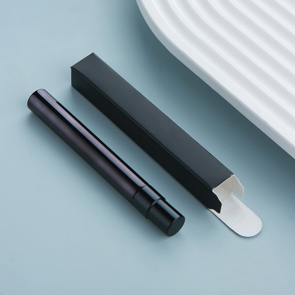 50pcs/Lot Perfume Bottle With Box Electroplated Spray Bottles Atomizer Parfum With Square Package Box Print LOGO Pay Extra