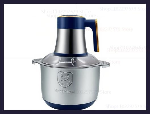 5L Multifunction Stainless Steel Body Kitchen Meat Grinder Electric Supplementary Food Processor 500W Electrical Food Crusher