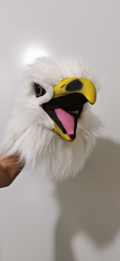 Latex with Fur Black Cat Cosplay Mask Scary Helmet Animal Funny Costume Hood Hair Mask Headwear Adult Halloween Party Props