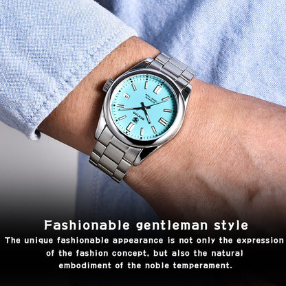 BENYAR New Luxury Automatic Watch 10Bar Waterproof Stainless Steel Men Mechanical Wristwatches Sports Diving Watch for Men