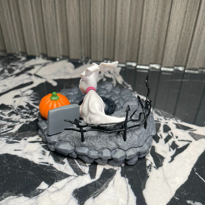 Disney Anime O Pesadelo Antes do Natal Engraçado Zero, o Cão Fantasma, Boneco de Ação, Modelo de Mesa, Enfeites de Brinquedo, Presente de Aniversário Infantil