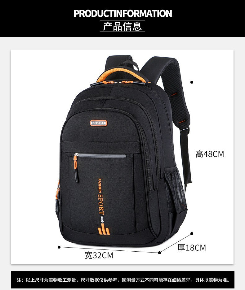 Mochilas Masculinas Oxford À Prova D'Água Mochila Para Notebook Bolsa Executiva Casual Viagem Mochila Escolar Para Ensino Médio