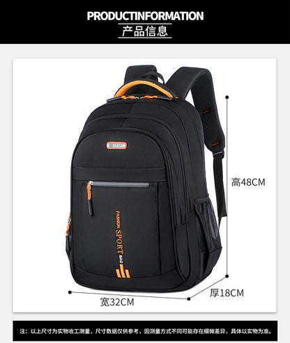 Mochilas Masculinas Oxford À Prova D'Água Mochila Para Notebook Bolsa Executiva Casual Viagem Mochila Escolar Para Ensino Médio