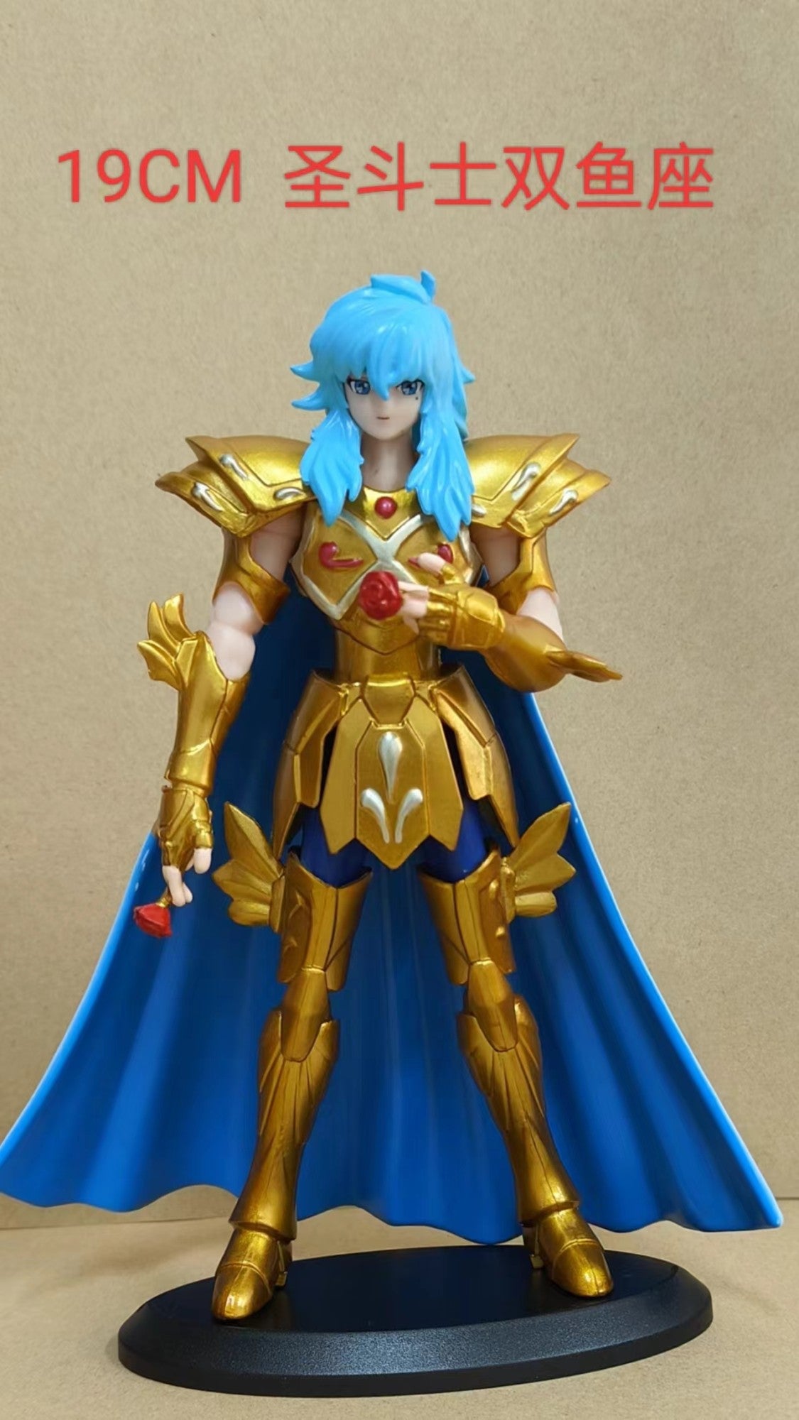 Anime Japonês Saint Seiya Figura Ikki de Fênix Hyoga Seiya Shiryu Boneco Colecionável em PVC Decoração 19cm