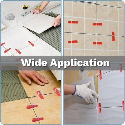 Nivelador de Azulejos Cartão Cruzado Auxiliar para Assentar Azulejos Base para Cartão de Nivelamento de Azulejos 0,35mm0,5mm Ferramentas de Construção de Base Niveladora