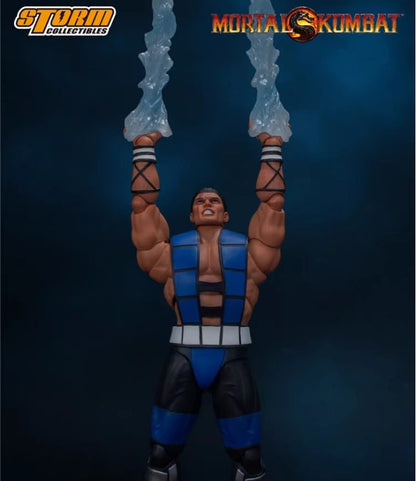 ?Original?Storm Collectibles 1/12 Scale Mortal Kombat Sub-Zero Unmasked Version Action Figure Model Classic Toys