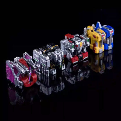 Pré-Venda Power Rangers Lucky Cat Micro Cosmos Mc-05 & Mc-03 Dragon King Caesar Action Figure Colecionável Modelo Montável