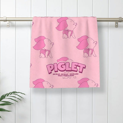 Winnie The Pooh Bear Piglet Merch Towel for Beach New Summer Microfiber Shower Towel No Sand Quick-Dry Surf Towels