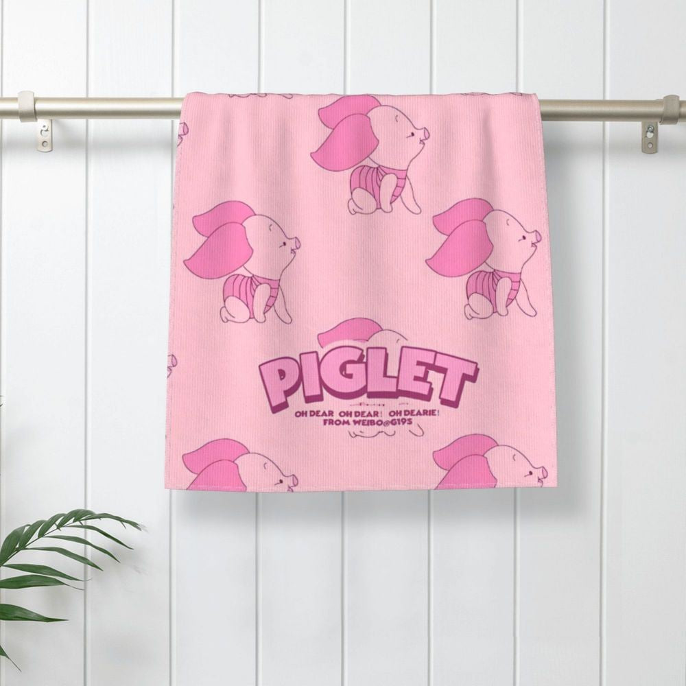 Winnie The Pooh Bear Piglet Merch Towel for Beach New Summer Microfiber Shower Towel No Sand Quick-Dry Surf Towels