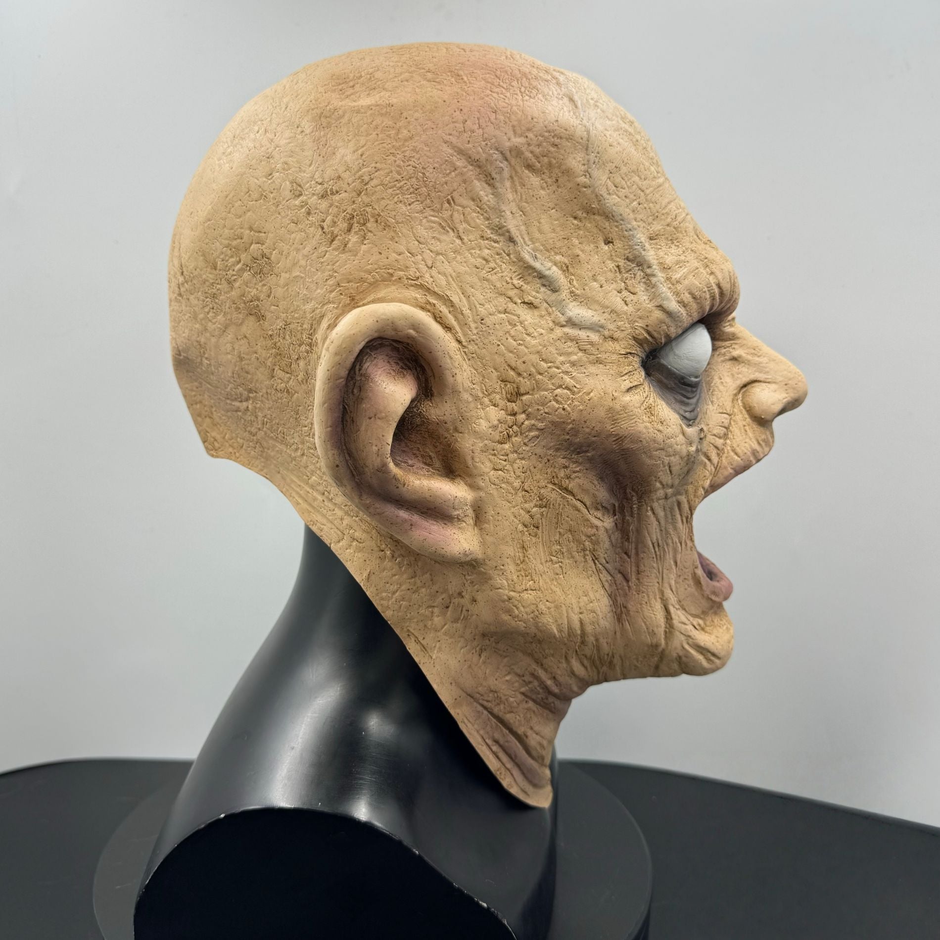 Halloween Horror Latex Mask Howling Demon Face Mask Scary Ghost Cosplay Costume Accessory For Adults