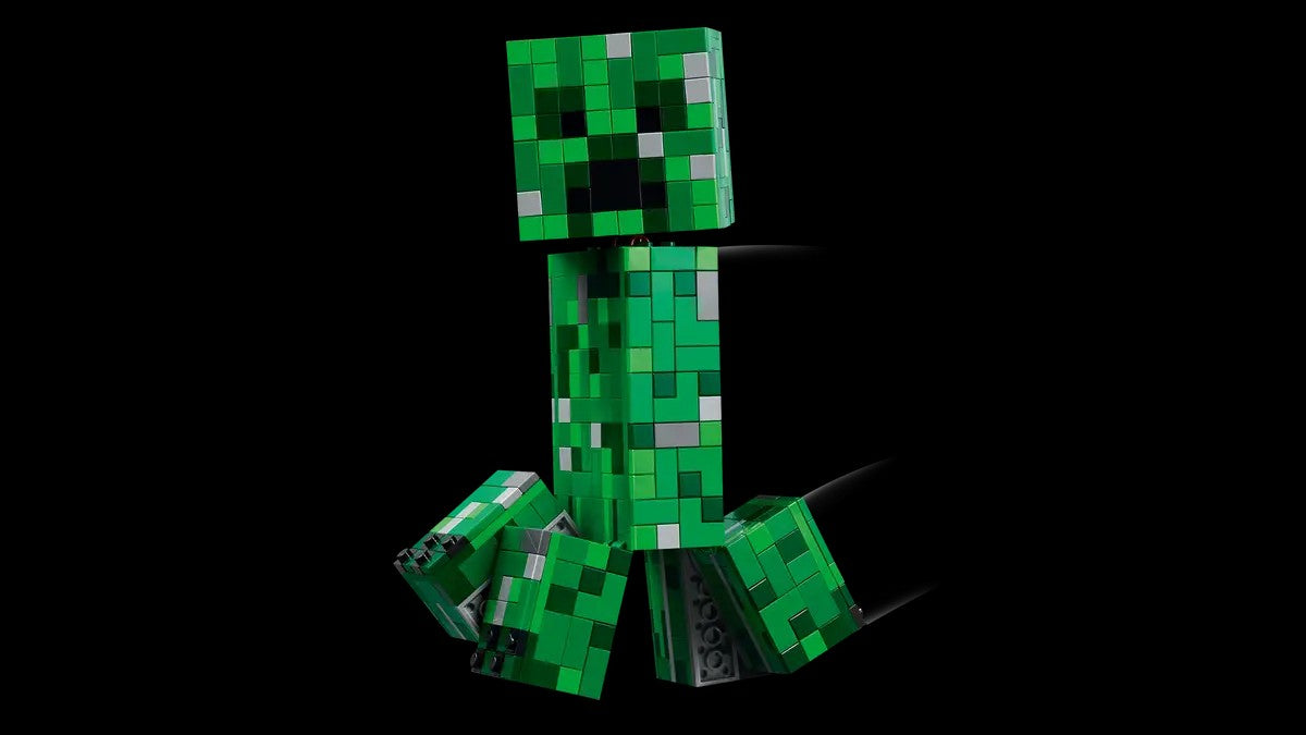 LEGO® Minecraft® The Creeper™ 21276 Minifigura de Creeper e um Brinquedo de TNT Montável de Presente para Crianças a Partir de 10 Anos 665 Peças