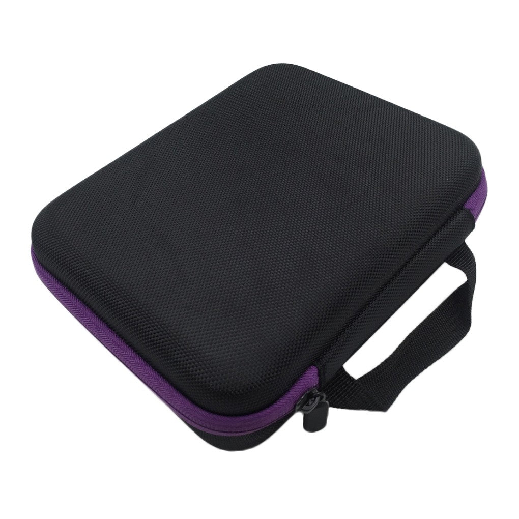 FangNymph 63 Grid 1-3ML Essence Bottle Storage Bag Portable Essential Oil Pouch Zipper Case Air Humidifier Tote Bag