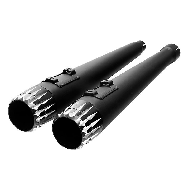 Motorcycle Megaphone Tappered Slip On Exhaust Pipes For Harley Touring Road King Road Glide 2017-2023