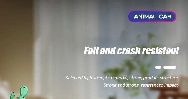 Children's Animal Toy Car Push-Along Vehicle Fun And Interactive Playtime Essential for Kids Intellectual Development Gift