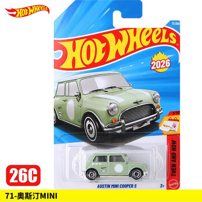 Hot Wheels 2026 C Case Coleção de Carros Die-Cast Escala 1:64 Porsche 911 Ferrari F40 Mazda RX-7 Veículo de Liga Leve Brinquedo de Presente