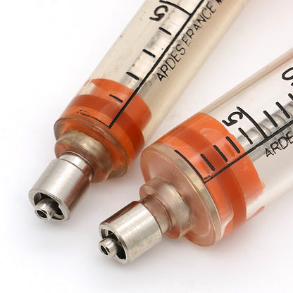 Seringa de alimentação de aves, ratos e papagaios – Injeção de vacina ajustável com tubo reto de 10 ml/20 ml para ferramentas veterinárias