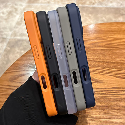 Capa de Celular com Anel de Suporte de Metal Magsafe para Carro para iPhone 17 Pro Max 17 Air 16 15 Pro 14 13 12 11 Capas Traseiras Magnéticas