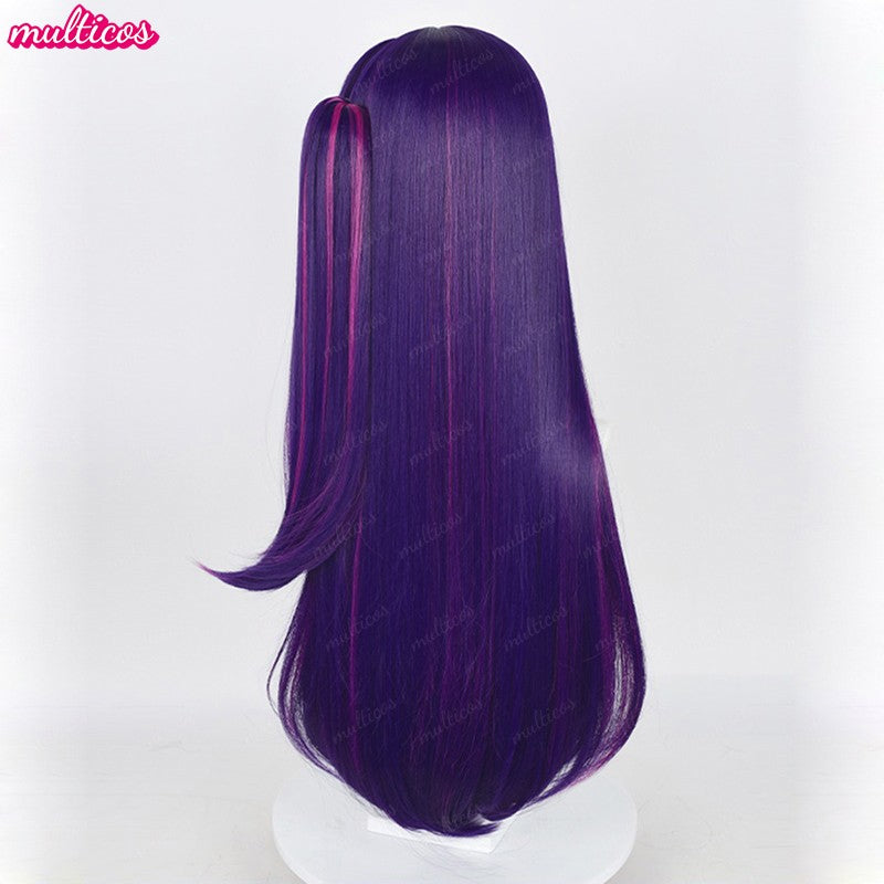 Peruca de Cosplay Oshi no Ko Hoshino Ai Hoshino Ruby Hoshino Akuamarin Arima Kana Peruca de Cosplay Cabelo Resistente ao Calor Perucas de Anime + Touca de Peruca