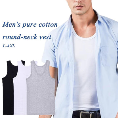 100% Cotton Men's Tank Tops Gym Stringer Man Braces T-shirt Bodybuilding Sleeveless Shirt Fitness Vest Male Muscle Singlets Hot