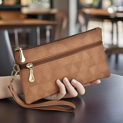 High Quality Fashion Women Large Capacity Wallets Lady Long Big Zipper Purse Female Money Bag Phone Clutch Walet Wristlet?