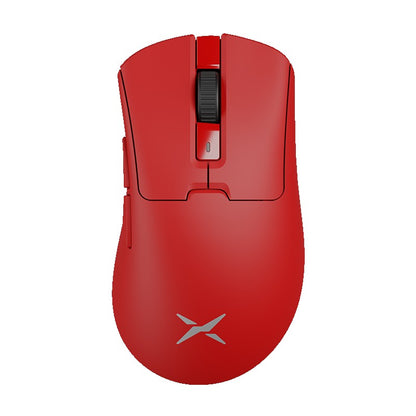 Mouse Gamer Sem Fio Delux M900PRO Ergonômico Taxa de Polling 8K PAW3395 63g Dock de Carregamento Magnético RGB para PC Gamer com Mão Grande Direita