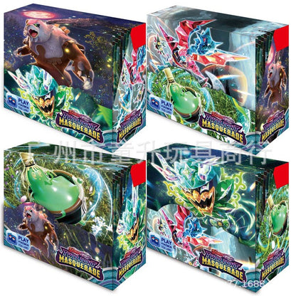 360 Cartas Pokémon Evoluções Prismáticas Escarlate Violeta 151 Tempestade Prateada Destinos de Paldea Cartas de Troca de Batalha de Booster em Inglês