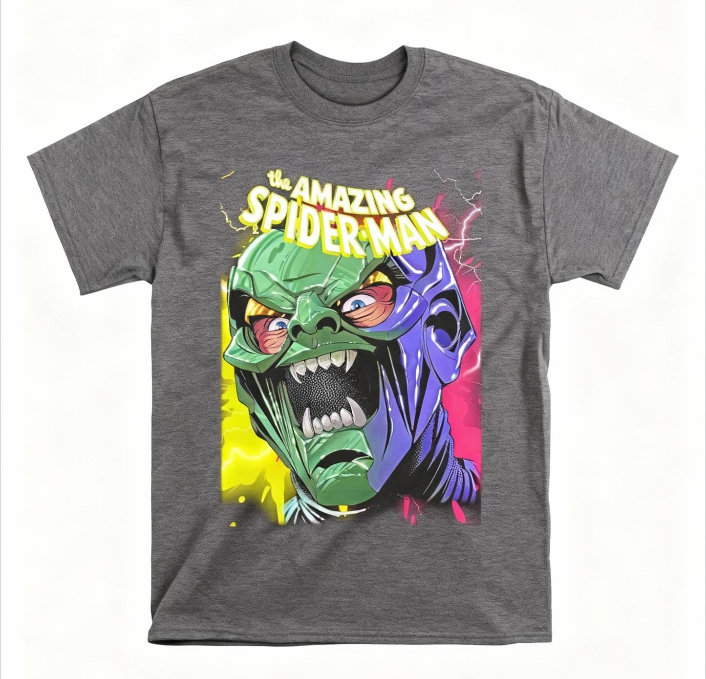 Marvel Spider Man Comic T-shirt Gift Tshirt Men Women Unisex Casual Fashion Round Neck Short Sleeve Plus Size T-Shirt Unisex Tee