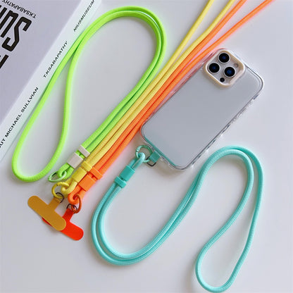 1 Peça Cordão Universal Longo para Celular Alça de Pescoço ou Transversal com Clipe de Conexão para Capa