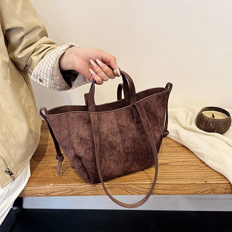 Large Capacity PU Leather Shoulder Bags for Women 2025 Luxury Designer Crossbody Bag Females Brand Retro New Handbags and Purses