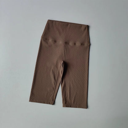 Women Shorts Sports For Women New Cycling Ribbed Jogging Fitness High Waist Push Up Gym Shorts Leggings  Yoga Shorts Short Pants