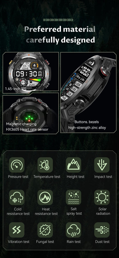 Smartwatch COLMI V75 GPS 2024 Tela Ultra HD de 1.45" GPS e Bússola Integrados Faz/Recebe Chamadas Bateria de 650mAh