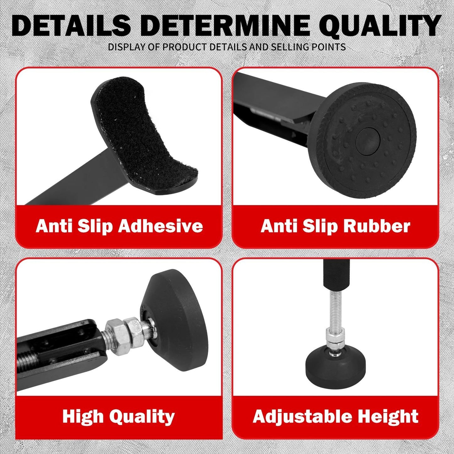 Cavalete de roda que economiza trabalho para motocicletas, suporte de roda universal, levantador de roda, suporte lateral, elevador de quadro do braço oscilante para Harley para Honda
