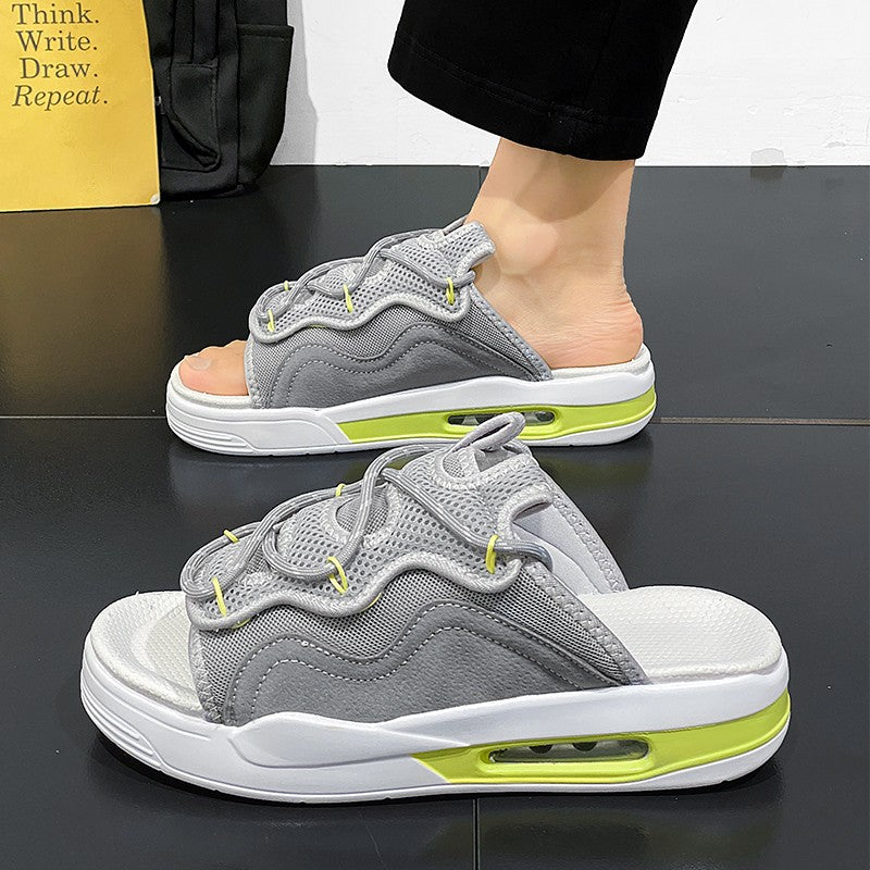 Hot Sale Men's Sandals Outdoor Thick Bottom Sports Casual Sandal for Men Summer Wear-resistant Mans Slipper Slip-on New Fashion