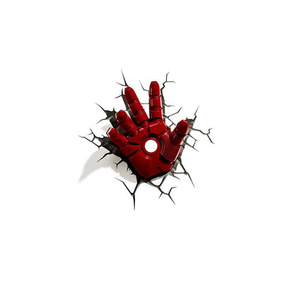 3D Wall Breaking Iron Man, Captain America, Decoration Cute Cartoon Stickers Waterproof Stickers For DIY Scrapbooking,