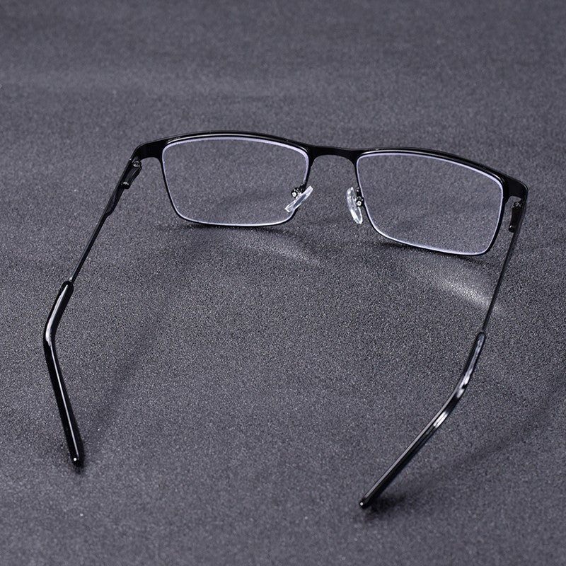 High Quality Stainless steel Reading Glasses Men Women Fashion Presbyopic Eyeglasses Business Hyperopia Anti Blue Light Eyewear1