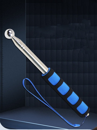 1M~1.3M Martelo de Tambor Oco Ferramenta de Inspeção de Casa Martelo de Tambor Oco Martelo de Tambor Telescópico de Aço Inoxidável Detecção de Azulejos