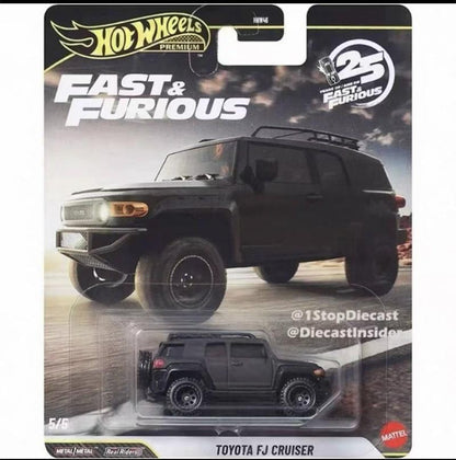 Novas Rodas Velozes e Furiosos 25º HNW46 Mercedes-Benz Mitsubishi 1:64 Miniatura de Liga de Metal Fundido Veículo de Brinquedo de Coleção de Carro de Presente