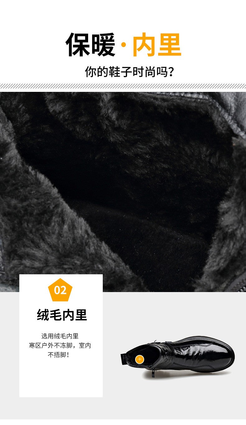 British-style Men's Casual Retro Chelsea Boots for Men Autumn Winter Cow Leather Shoes Male Fashion New Designer Ankle Boots Man