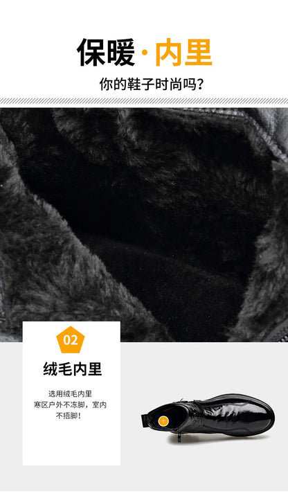 British-style Men's Casual Retro Chelsea Boots for Men Autumn Winter Cow Leather Shoes Male Fashion New Designer Ankle Boots Man