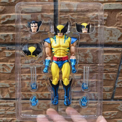 CT Toys Deadpool 3 Filme Boneco Wolverine Mafex 096 138 Ver. Quadrinhos Marrom X-Men Boneco de Ação Estátua Modelo Brinquedos Presente Boneca Legal