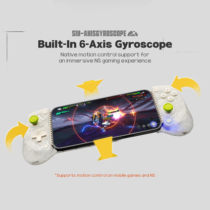 GameSir X5s Mobile Gamepad Zenless Zone Zero Edition Android iOS iPAD Mini Phone Controller for Switch 2/1 Hall Effect Sticks