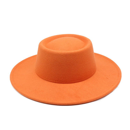 Chapéus Fedora Masculino Feminino Aba Larga 8.5CM Lã Feltro Chapéus Jazz Estilo Britânico 2023 Chapéu Panamá Formal Social