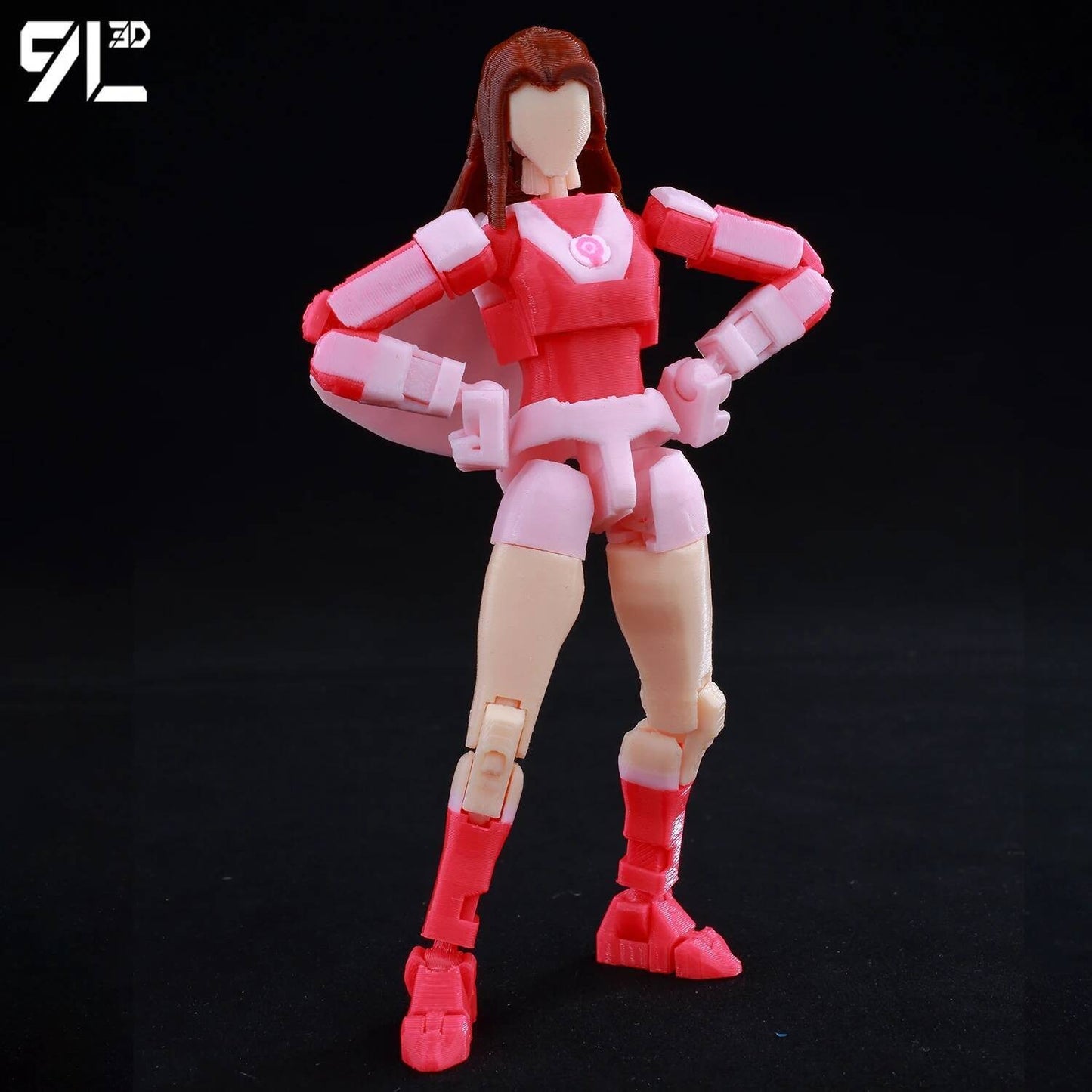 9L3D Impresso Invencível Menino Lucky13 Dummy13 Conquistar LEX Allen Super-heróis Anime Brinquedos Bonecos de Ação Modelo de Manequim Enfeites