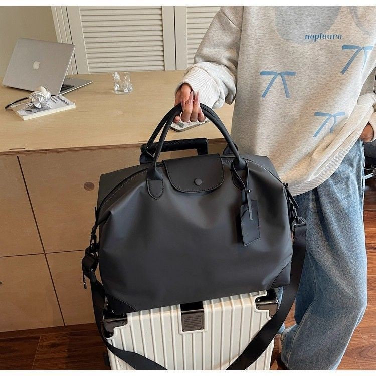 Women's Yoga Fitness Bag Short Trip Travel Bag Waterproof Soft Large Capacity