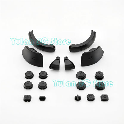 Joycon 2 Solid Color / Transparent Custom DIY Replacement Full Set Buttons for Nintendo Switch 2 Joy Con Controller Accessories