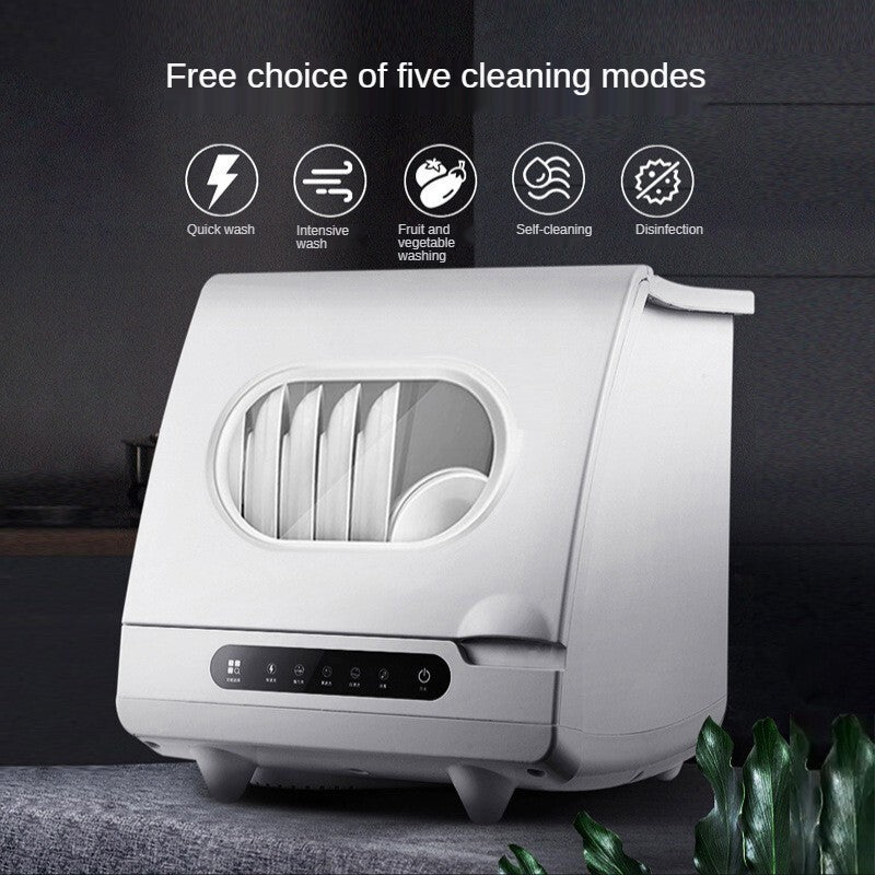Smart home dishwasher that disinfects and dries in one and can also be used as a fruit and vegetable machine