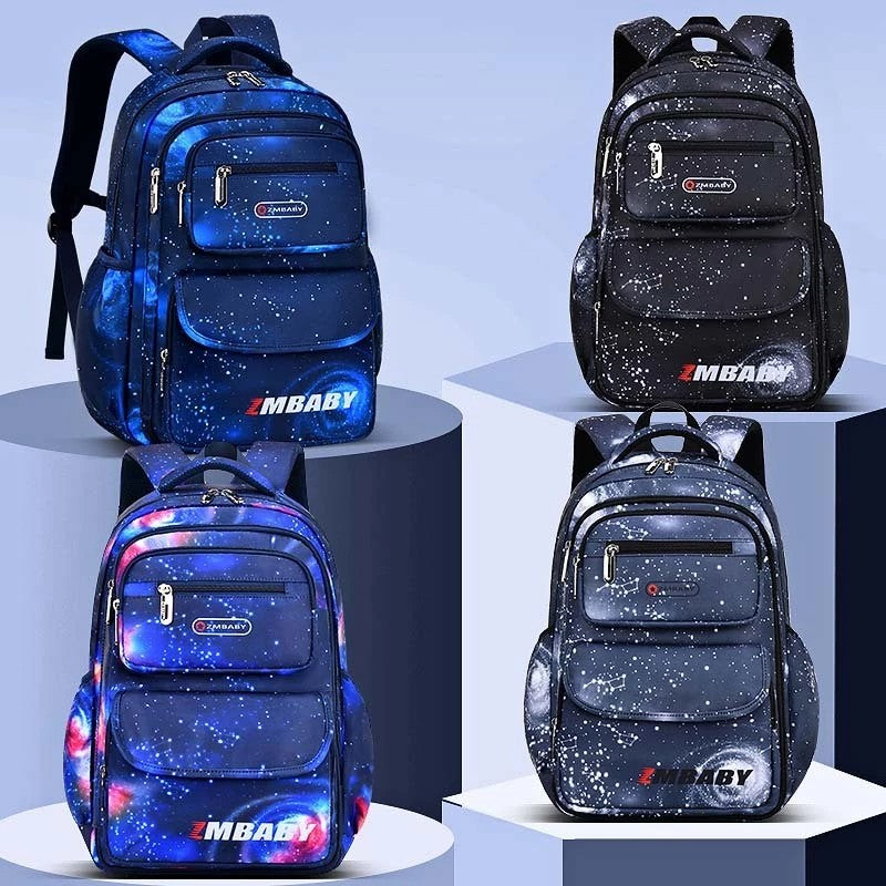 Mochila Escolar Ajustável para Crianças Meninos Meninas Leve Design Crescimento Impermeável para Ensino Fundamental