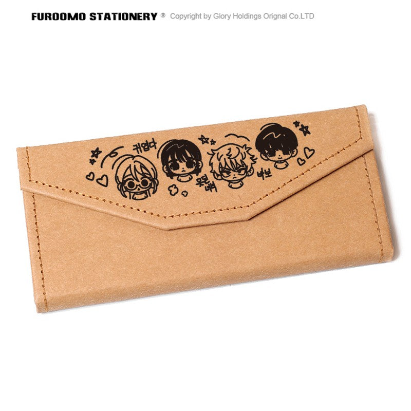 Anime Alien Stage Ivan Luka Till MiZi Sua Cosplay Spectacle Case Cartoon Glasses Box Writing Cases Ornament Xmas Gift